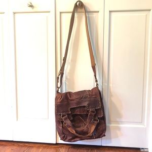 Lucky Brand leather bag as seen on Elena Gilbert in The Vampire Diaries